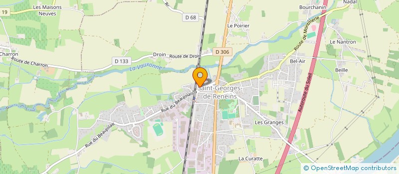 localisation de l'entreprise MAISON ALBOIS  SAINT-GEORGES-DE-RENEINS