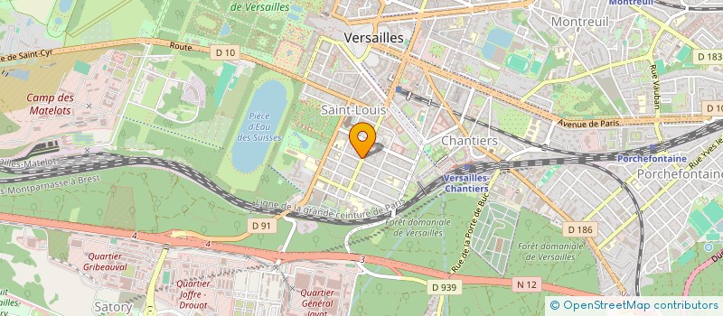 localisation de l'entreprise MAISON ALCHYMISTE à VERSAILLES