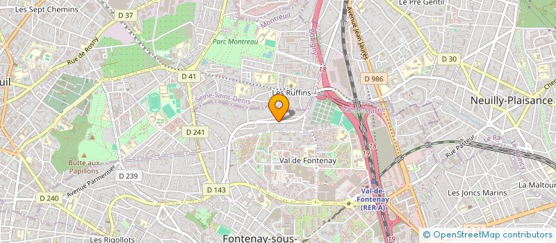 localisation de l'entreprise MAISON ALINA à FONTENAY-SOUS-BOIS