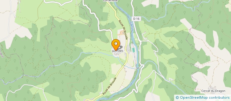 localisation de l'entreprise MAISON ALLIACE  VILLENEUVE-D'ALLIER