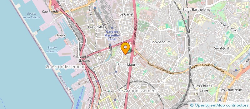 localisation de l'entreprise MAISON ALZERAT à MARSEILLE