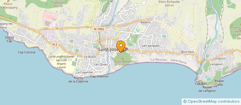 localisation de l'entreprise MAISON AM HOLDING  SAINT-JOSEPH