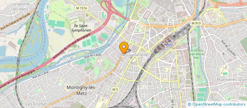 localisation de l'entreprise MAISON AMARE  METZ