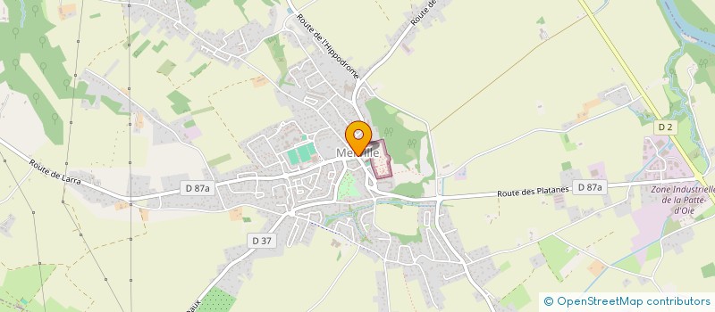 localisation de l'entreprise MAISON AMARILLI  MERVILLE