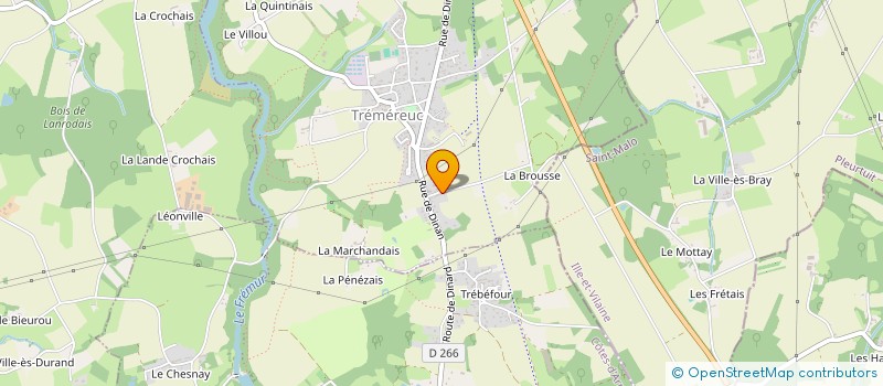 localisation de l'entreprise MAISON AMARILYS  TREMEREUC