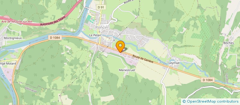 localisation de l'entreprise MAISON AMATO à PONCIN