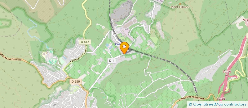 localisation de l'entreprise MAISON AMORE  CASSIS