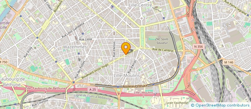 localisation de l'entreprise MAISON ANTILLES SERVICES à LILLE