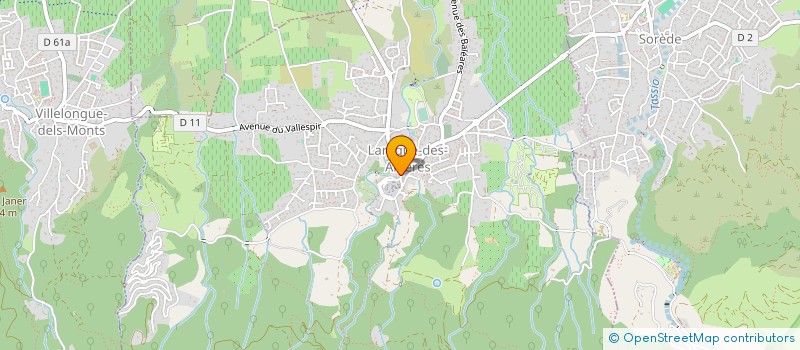 localisation de l'entreprise MAISON ANTOINE  LAROQUE-DES-ALBERES