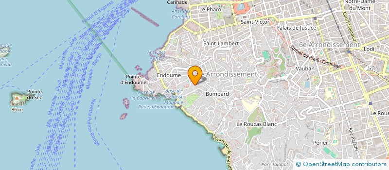 localisation de l'entreprise MAISON API FRANCE à MARSEILLE
