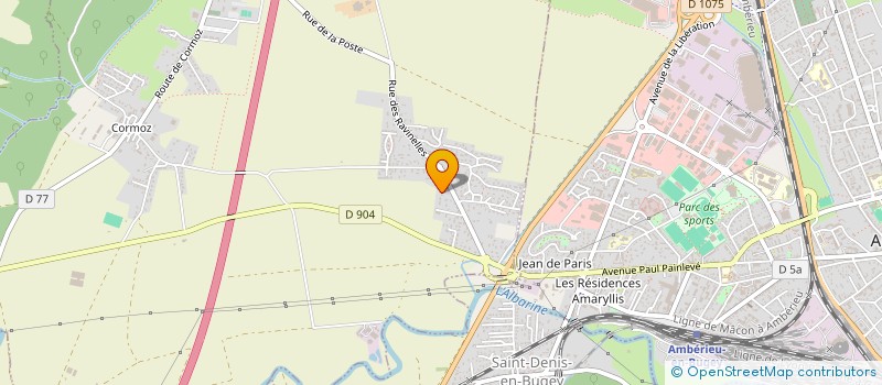 localisation de l'entreprise MAISON ARAUJO à CHATEAU-GAILLARD