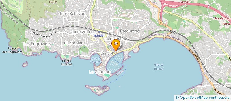 localisation de l'entreprise MAISON ARISTIDE  BANDOL