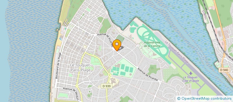 localisation de l'entreprise MAISON ARLETTE à LE TOUQUET-PARIS-PLAGE