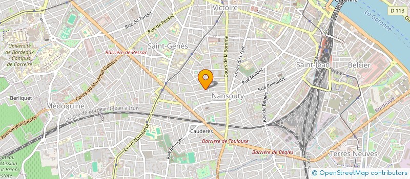 localisation de l'entreprise MAISON ARMAT à BORDEAUX