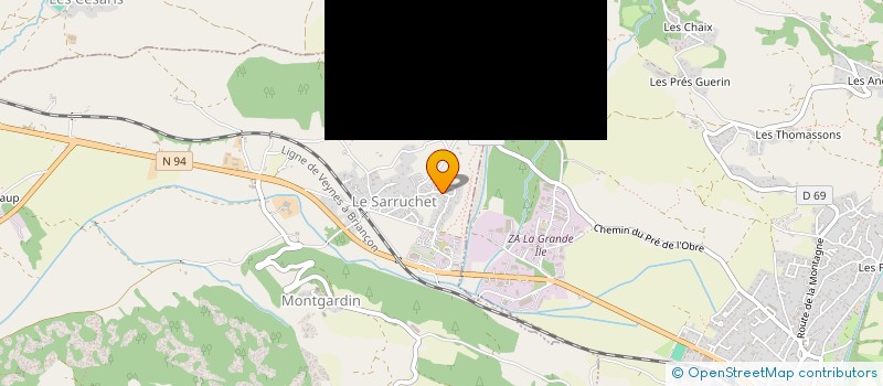 localisation de l'entreprise MAISON ARTISANALE CATURIGE  CHORGES