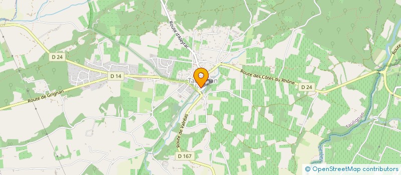 localisation de l'entreprise MAISON ARTISTIQUE DES SAVOIRS COLLECTIFS  TAULIGNAN