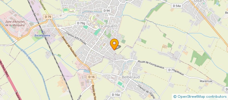 localisation de l'entreprise MAISON ASL  ESCALQUENS