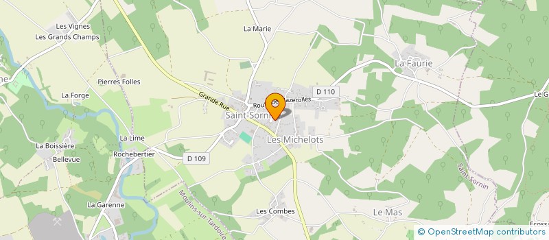 localisation de l'entreprise MAISON ASS RURALE EDUC LOISIRS ENFANCE à MONTBRON
