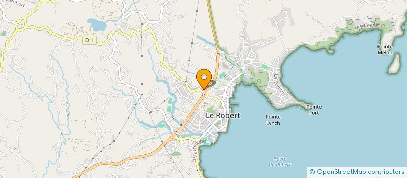 localisation de l'entreprise MAISON ASSISTANCE MATERNELLE LES REVES EN VELOURS  LE ROBERT