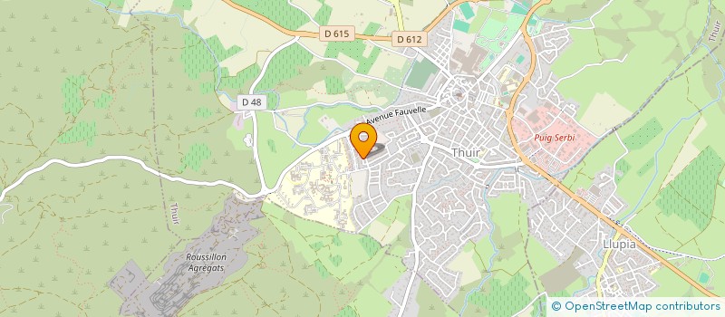 localisation de l'entreprise MAISON ASSISTANTE MATERNELLE O'CHAT'MALO  THUIR