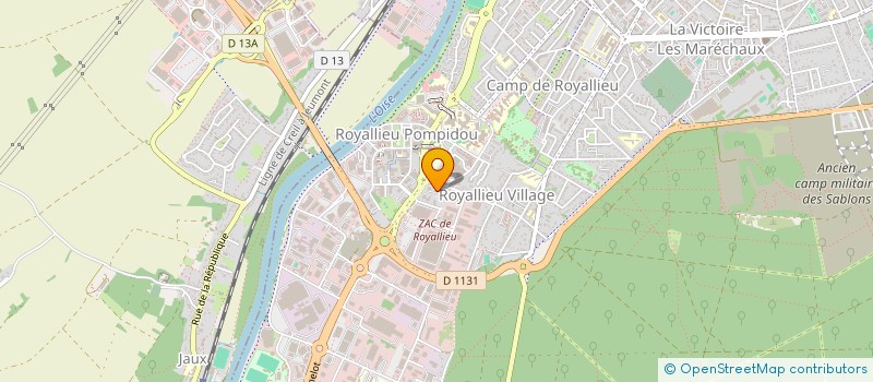 localisation de l'entreprise MAISON ASSISTANTES MATERNELLES O LUTINS à COMPIEGNE