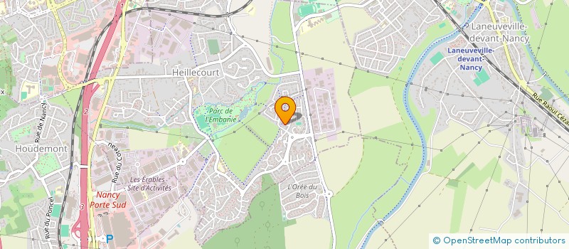 localisation de l'entreprise MAISON ATYPIQUE SARL  HEILLECOURT