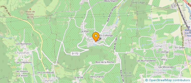 localisation de l'entreprise MAISON AUVIGUE à FUISSE