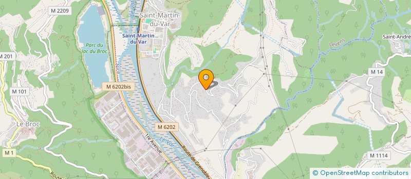 localisation de l'entreprise MAISON AYBA  SAINT-MARTIN-DU-VAR