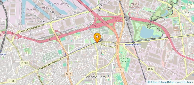 localisation de l'entreprise MAISON AZALEE à GENNEVILLIERS