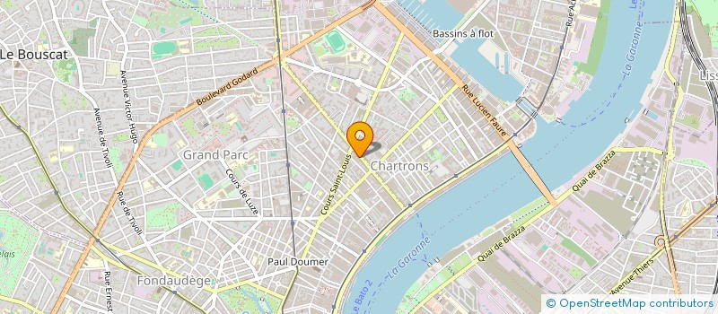 localisation de l'entreprise MAISON B  BORDEAUX