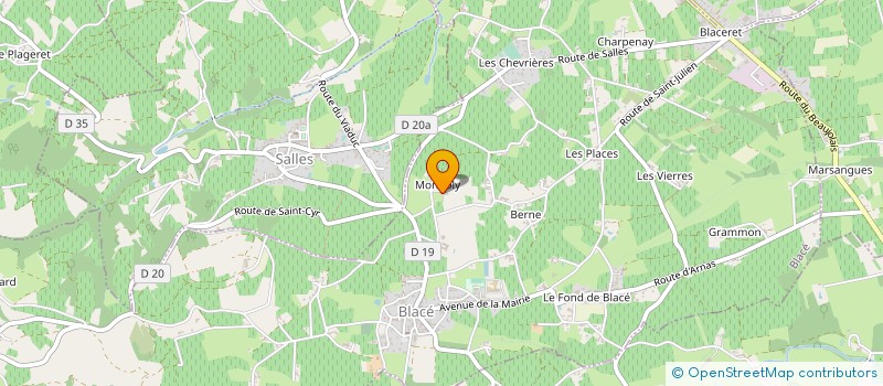 localisation de l'entreprise MAISON BACHEVILLIER  BLACE