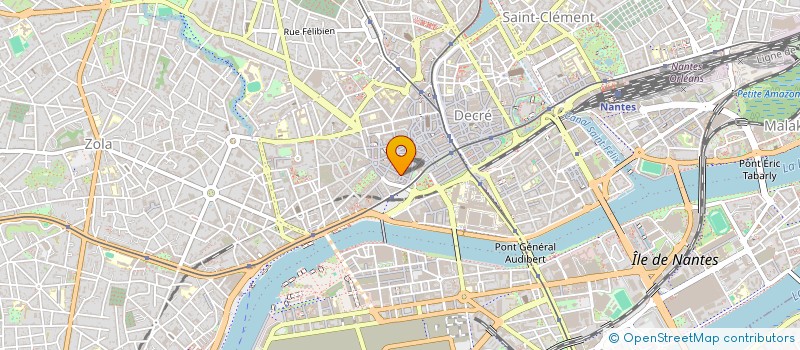 localisation de l'entreprise MAISON BAGARRE  NANTES