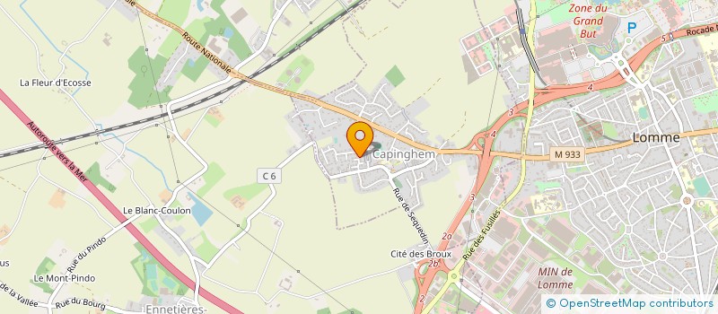 localisation de l'entreprise MAISON BALLESTER SENECHAL à LILLE
