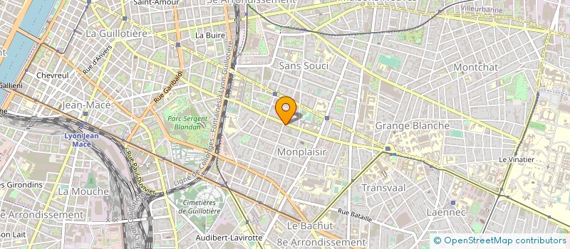 localisation de l'entreprise MAISON BARITHEL  LYON