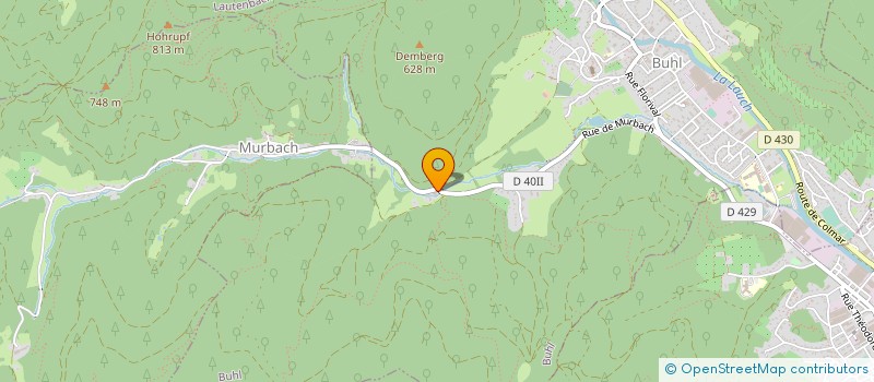 localisation de l'entreprise MAISON BARNABE  BUHL