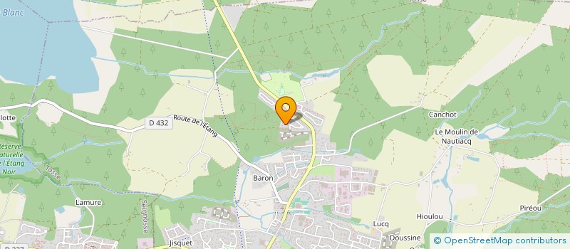 localisation de l'entreprise MAISON BAROIN YVENAT  SAUBION