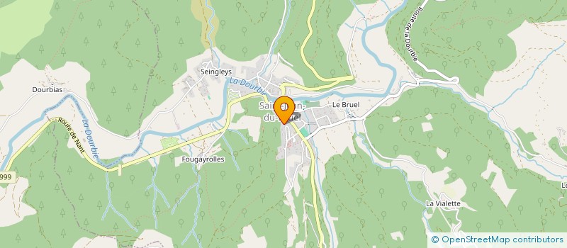 localisation de l'entreprise MAISON BAS  NANT