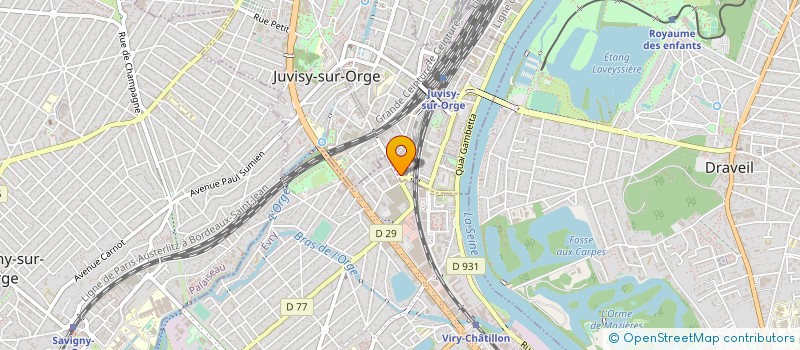 localisation de l'entreprise MAISON BATIE SUR LE ROCHER à JUVISY-SUR-ORGE