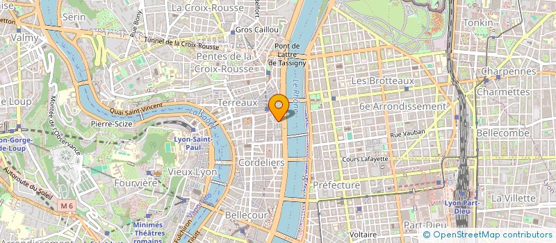 localisation de l'entreprise MAISON BAUD S.A.S.U. à LYON