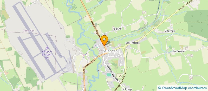 localisation de l'entreprise MAISON BAUJARD  SAINT-YAN