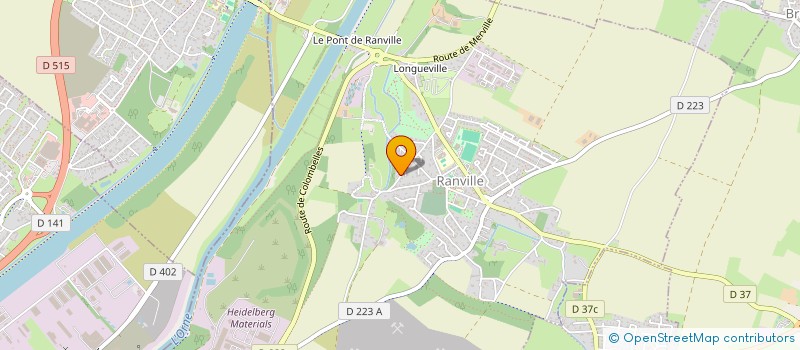 localisation de l'entreprise MAISON BAVENT  RANVILLE