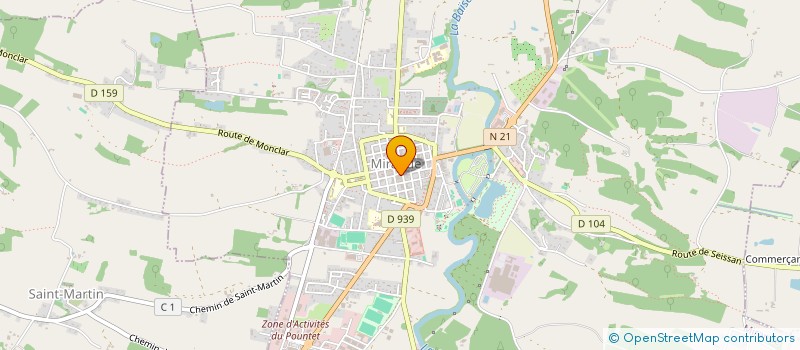 localisation de l'entreprise MAISON BAZERQUE à MIRANDE