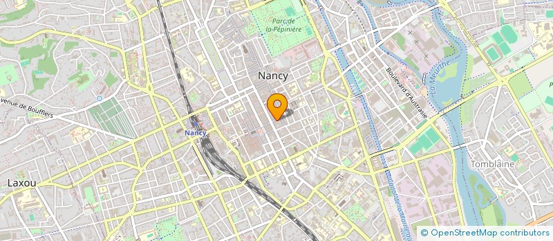 localisation de l'entreprise MAISON BCBGB  NANCY