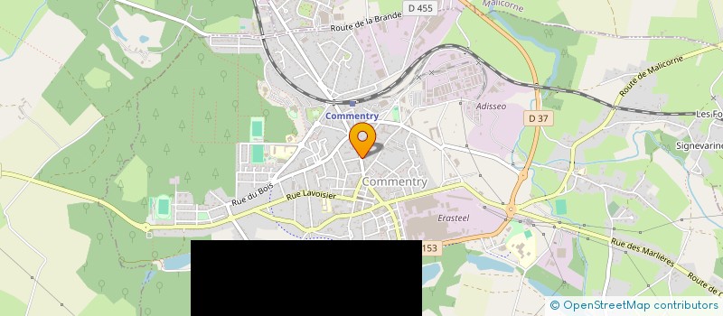 localisation de l'entreprise MAISON BEAUMONT SARL à COMMENTRY