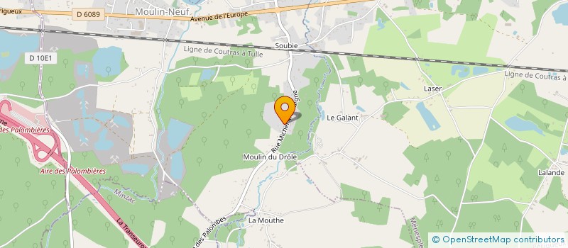 localisation de l'entreprise MAISON BEE à BERGERAC