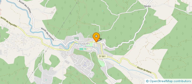 localisation de l'entreprise MAISON BELIER  JOUQUES