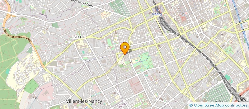 localisation de l'entreprise MAISON BELLERY  NANCY