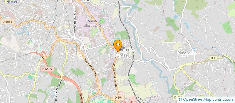 localisation de l'entreprise MAISON BELLEZA à GRASSE