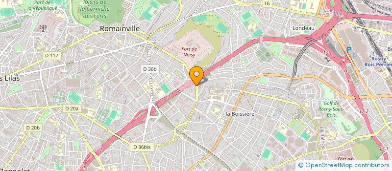 localisation de l'entreprise MAISON BEN ATTIA à ROMAINVILLE
