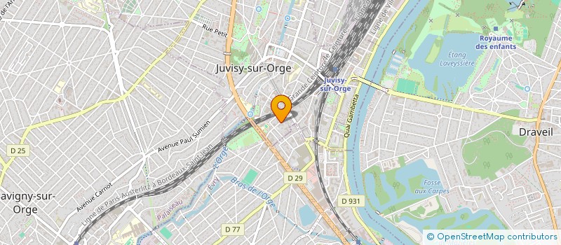 localisation de l'entreprise MAISON BEN MOUSSA à JUVISY SUR ORGE